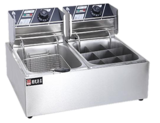 燃氣關(guān)東煮爐 電熱連體組合爐 炸爐連關(guān)東煮 炸爐連煮面爐 關(guān)東煮連煮面爐 (HLS)